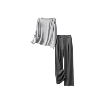 IHIMI Casual Suit Women's Silver Gray