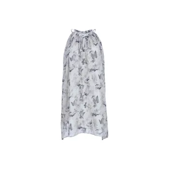 ONLY Sleeveless Dress Women's Millerda Butterfly Ink Wash Print