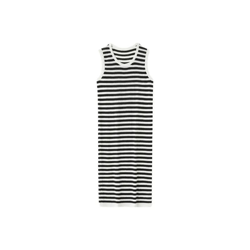 SNOWFORTE Sleeveless Dress Women's Cloud Soft White-0