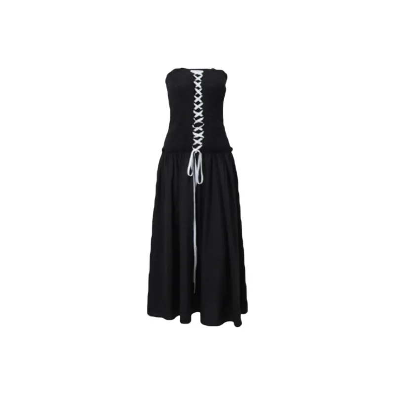 JOSR Sleeveless Dress Women's Black-0