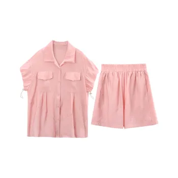 A Paradise For Awakening Casual Suit Women's Pink