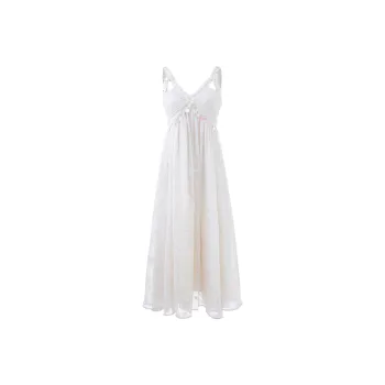 PLANE DRIFT Slip Dresses Women's White