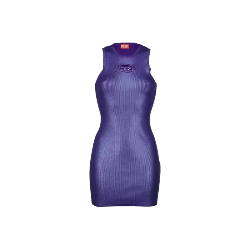 DIESEL Sleeveless Dress Women's Purple-0