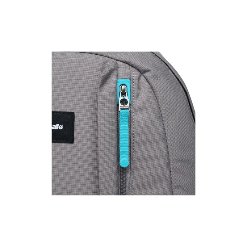 PACSAFE Recycled Polyester Backpack Unisex Gray-8