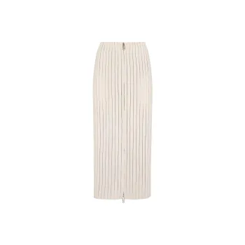 FENDI Casual Long Skirts Women's White