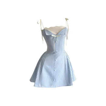 CZMO Slip Dresses Women's Blue