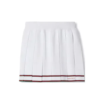GUCCI SS24 Casual Short Skirts Women's Ivory White