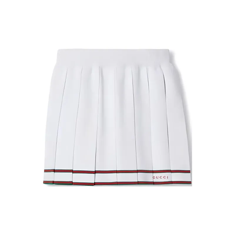 GUCCI SS24 Casual Short Skirts Women's Ivory White-0