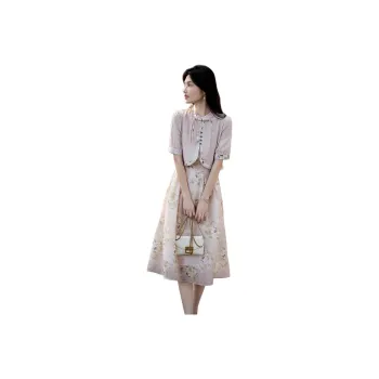【dme】 Skirt Set Women's Apricot Yellow