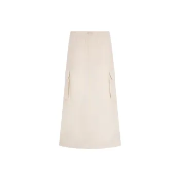 Tommy Hilfiger Casual Long Skirts Women's Ecru