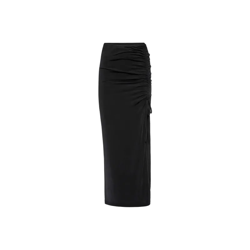 Tiger Mist CASSIDY SKIRT Casual Long Skirts Women's Black-0
