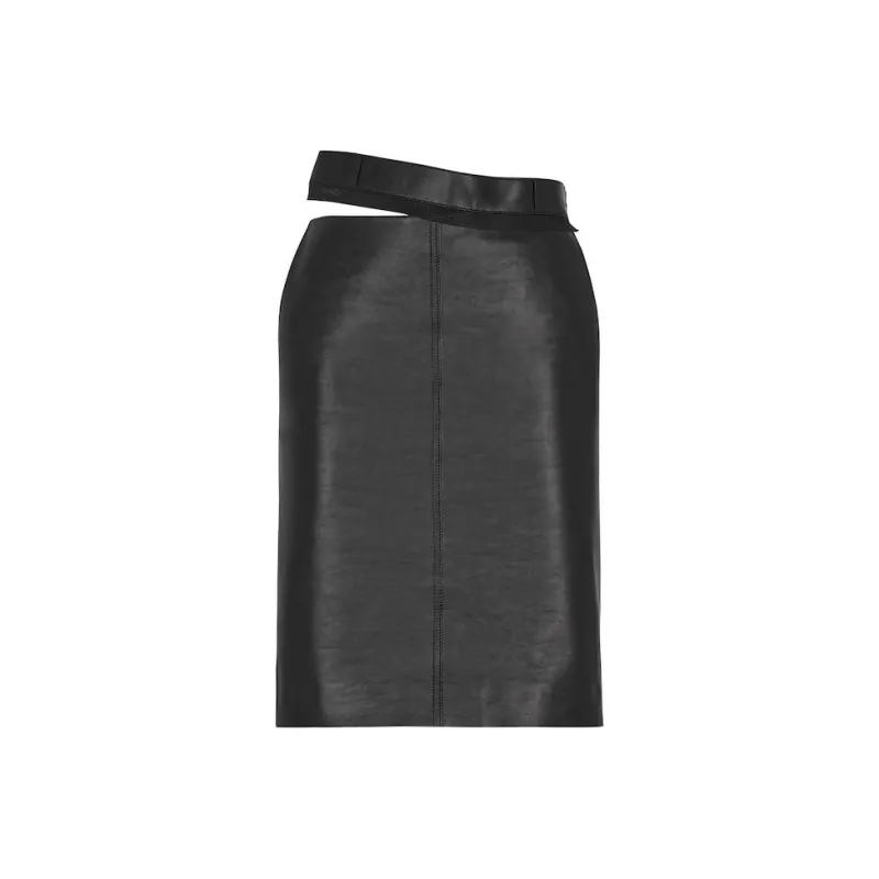 FENDI Casual Short Skirts Women's Black-0