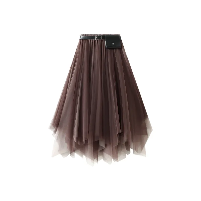 Benhou Casual Long Skirts Women's-7