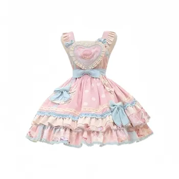 OUTDOORPRINCE Lolita Fashion Women's Pink