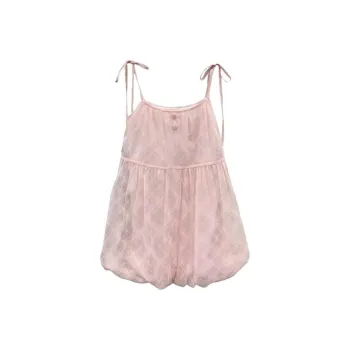 AFGGD Slip Dresses Women's Pink