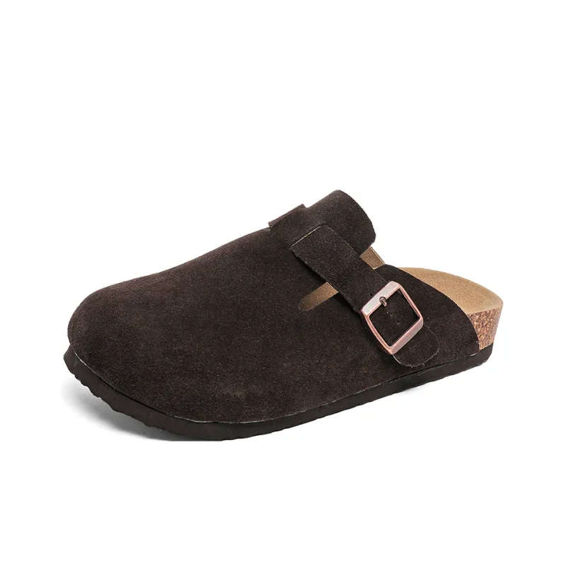 Kaltendin Abrasion Resistant Slip Resistant Closed Toe Slippers Unisex-27