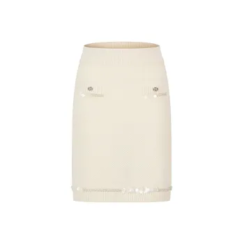 RARE Casual Short Skirts Women's Ecru