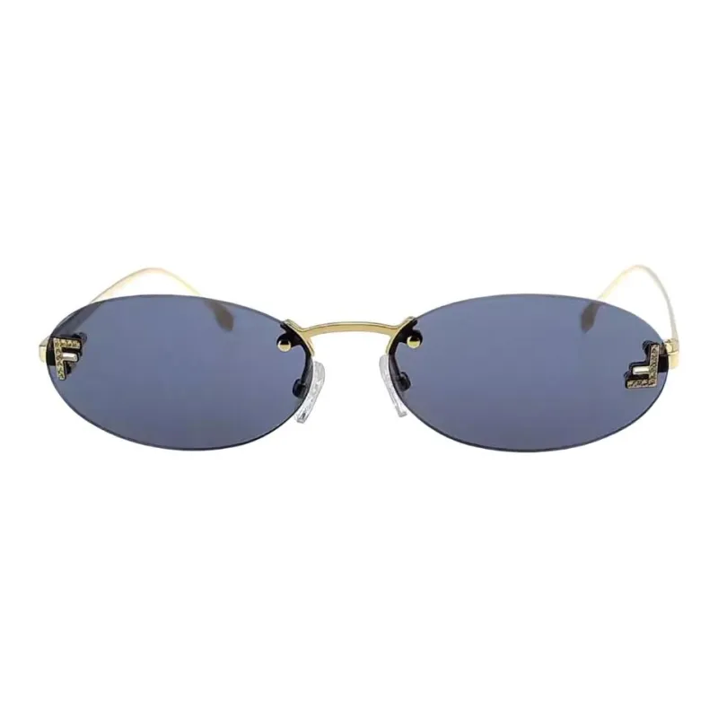 FENDI Oval Frame Sunglasses-1