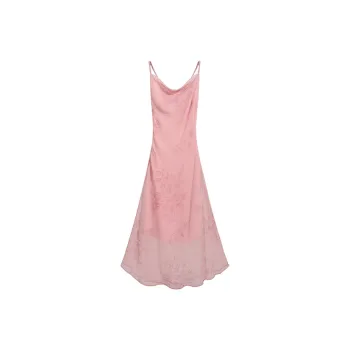 Zukizuki Slip Dress Women's Pink