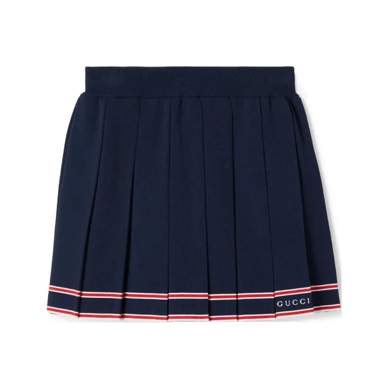 GUCCI SS24 Casual Short Skirts Women's Dark Blue-0