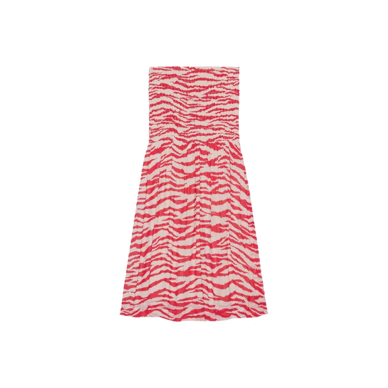 GANNI Casual Long Skirts Women's Red-0