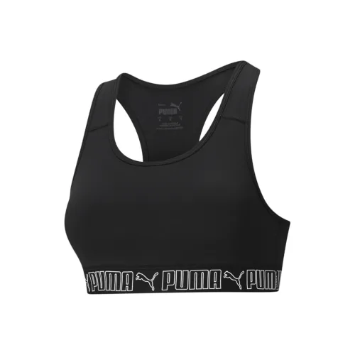 PUMA Sleeveless Sports Shirts Women's Black