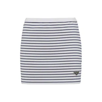 PRADA SS23 Casual Short Skirts Women's White