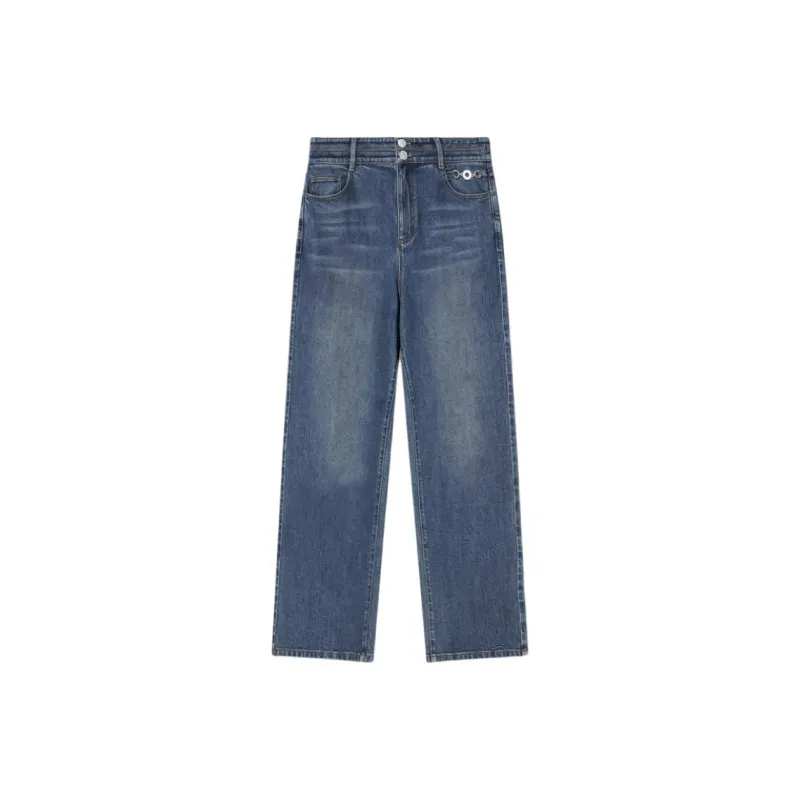 Goodland Jeans Women's Navy Blue-0
