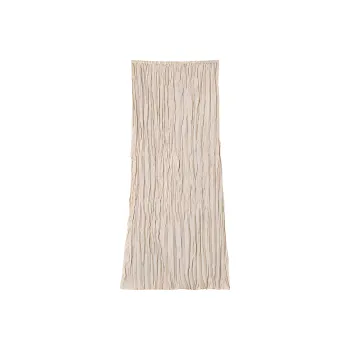 TOTEME Crinkled High-waist Midi Skirt