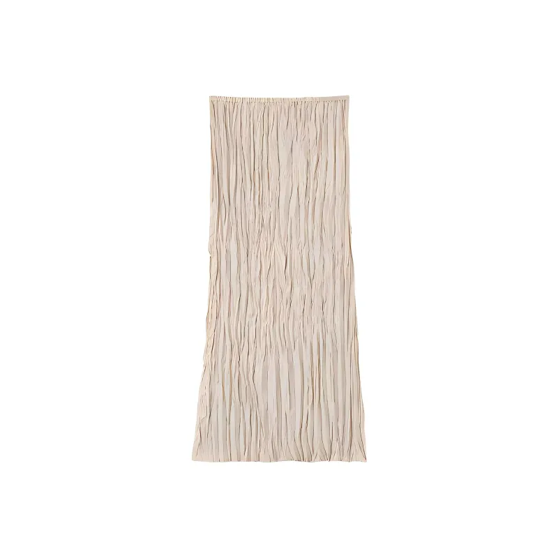 TOTEME Crinkled High-waist Midi Skirt-0