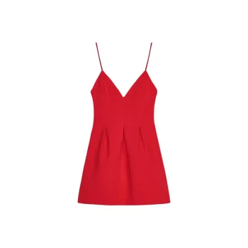 ZARA Valentine's Day Collection Slip Dresses Women's Red