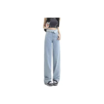 SONGS ALONG Jeans Women's Light Blue