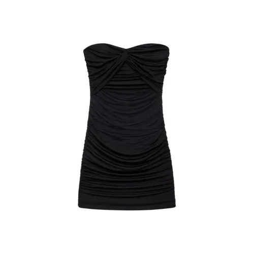Anine Bing Ravine Ruched Mini Dress