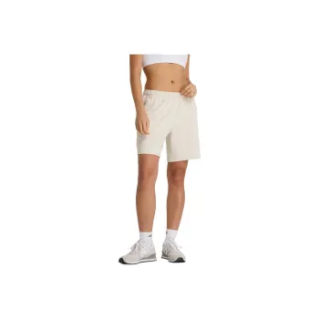 New Balance French Terry Casual Shorts Women's Beige