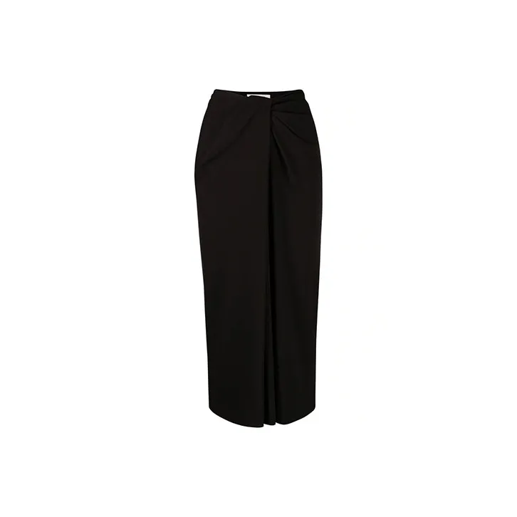Valentino Casual Long Skirts Women's Black-0