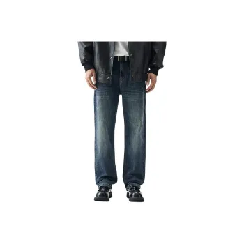 SONGS ALONG Jeans Unisex Blue