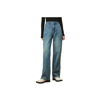 FENHONGMALI Jeans Women's Blue