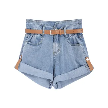 MINCOCROSEPEPPAR Denim Shorts Women's