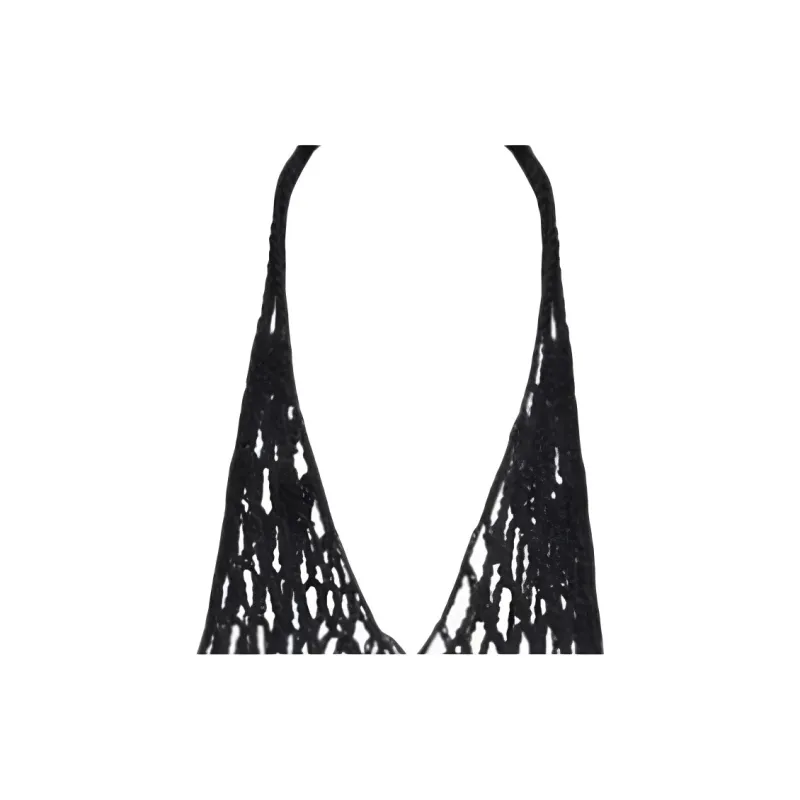 MAGDA BUTRYM Cotton Handbag Small Size Women's Black-3