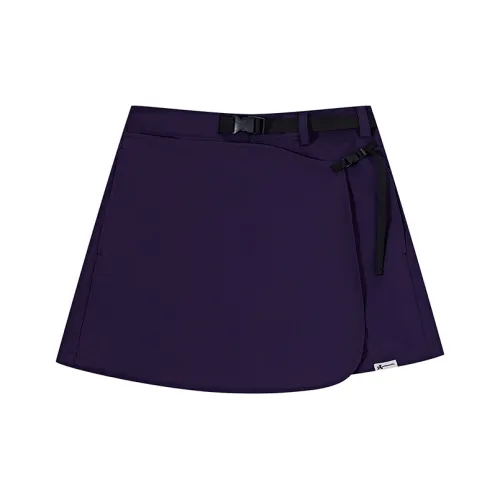Kappa Summer Casual Shorts Women's Dark Purple