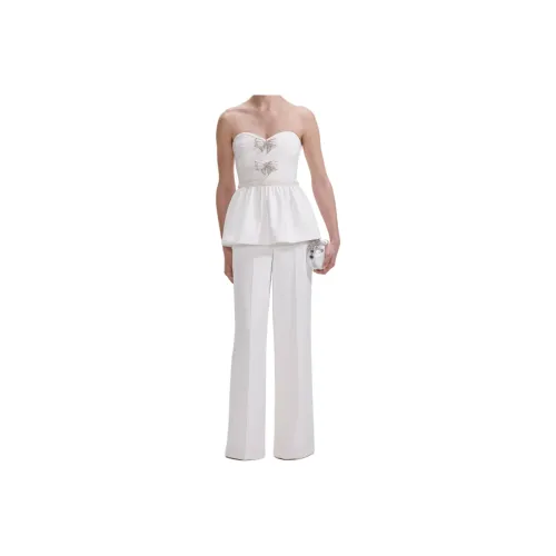 Self portrait Bow detailing Jumpsuit