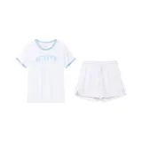 Raw White/Azure Blue