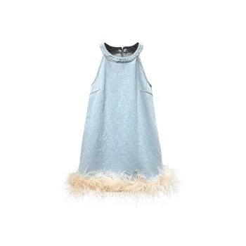 ARIADNAW STUDIO Sleeveless Dress Women's Blue