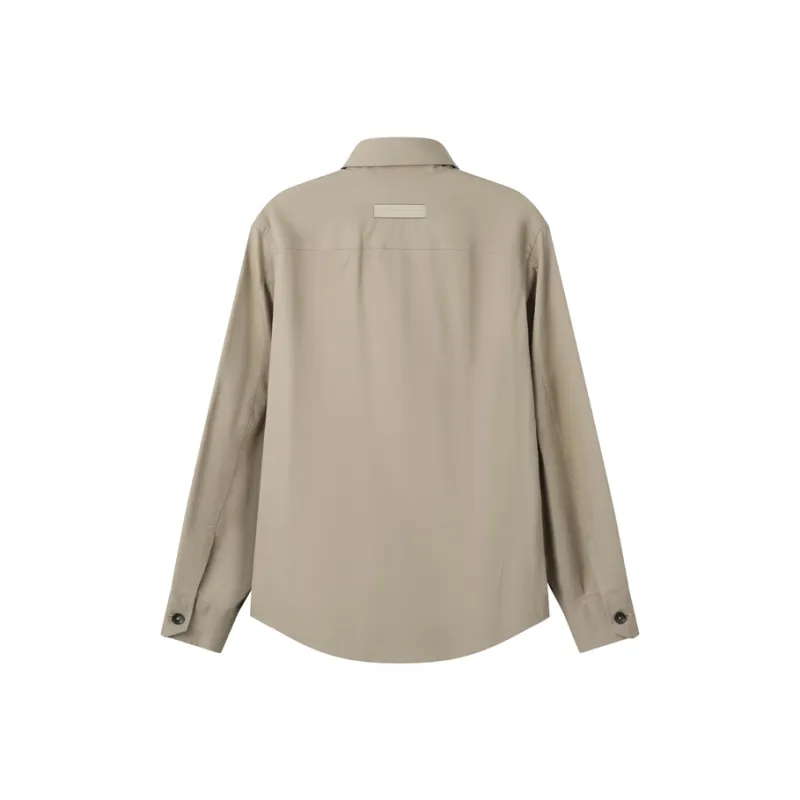 Ermenegildo Zegna Long Sleeved Poplin Shirt-1