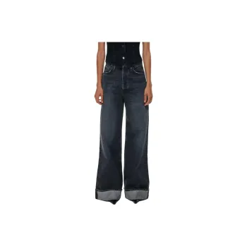 ARITZIA AGOLDE Dame Cuffed Jean Jeans Women's Ditch/Pit Color