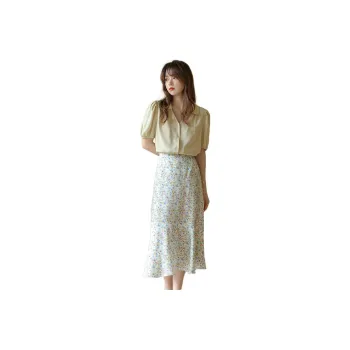 MISHOW Casual Long Skirts Women's Cardamom Years