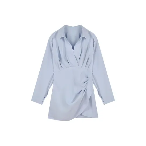 KEAB Long Sleeved Dresses Women's Blue