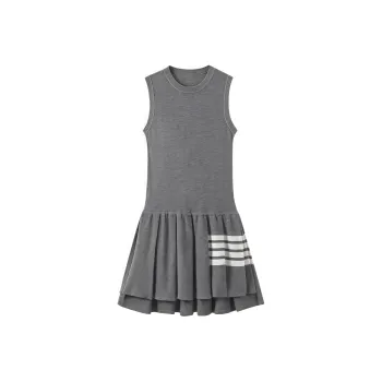 KYKW Sleeveless Dress Women's Gray