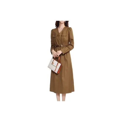 Mapping Long Sleeved Dresses Women's