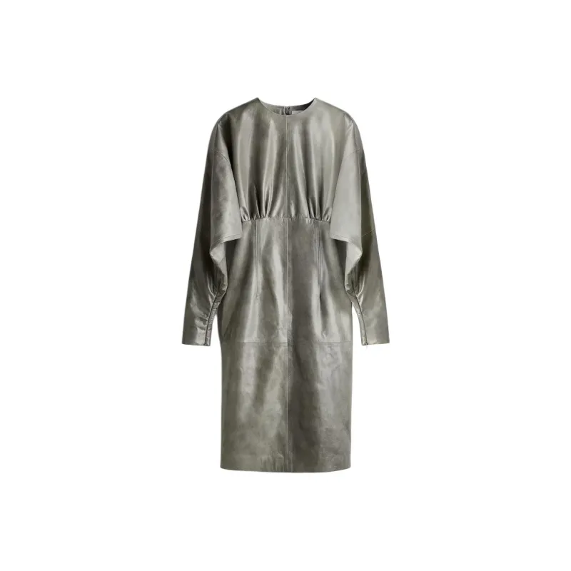 H&M Studio Series Long Sleeved Dresses Women's Light Gray-0